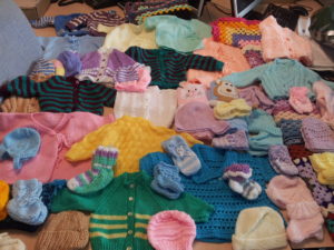 Knitting Donations from S.Howden August 2012