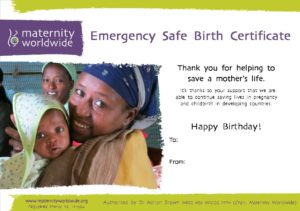 Emergency Safe Birth Certificate 2013 - Happy Birthday - Online Example