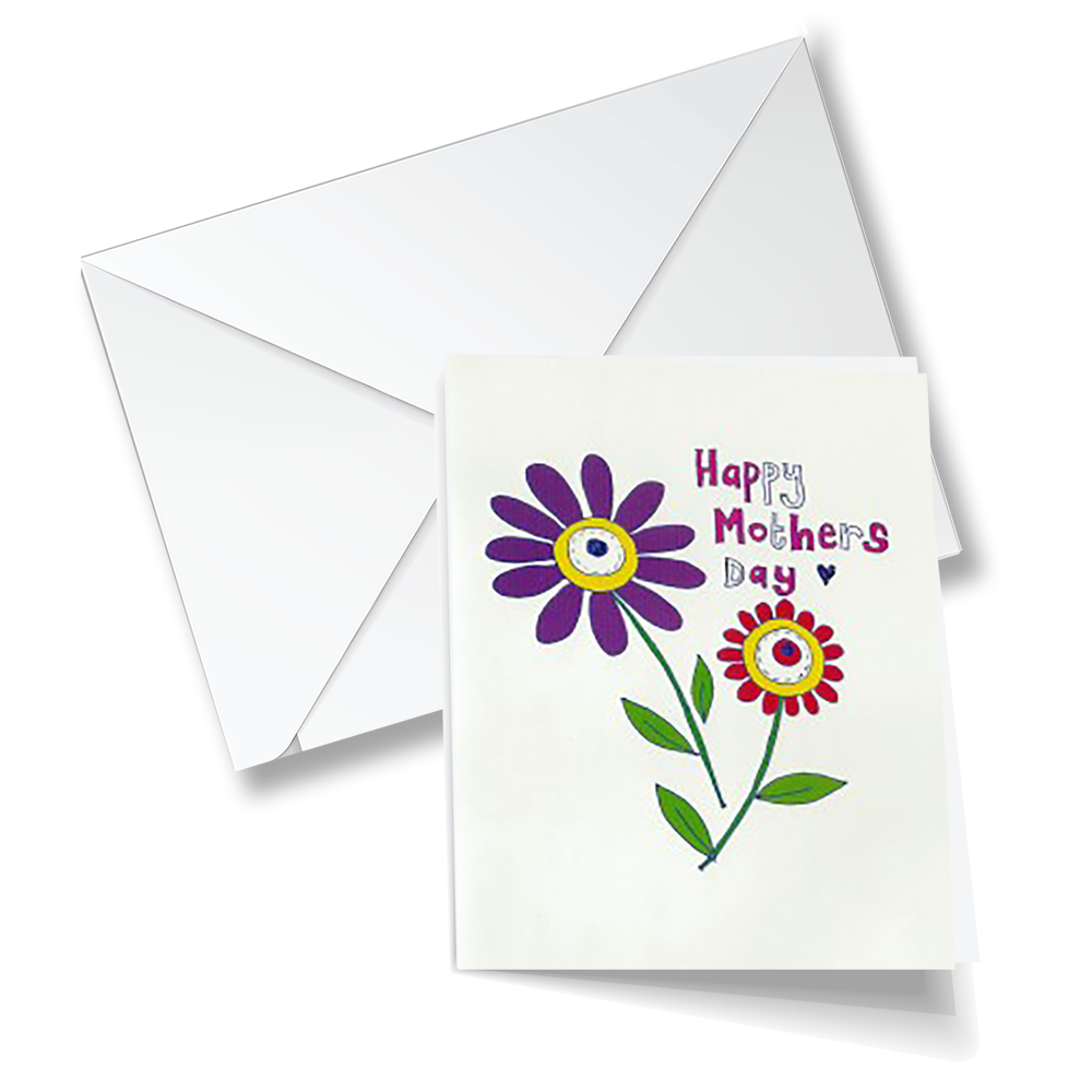 Mothers Day Card Flowers Maternity Worldwide 