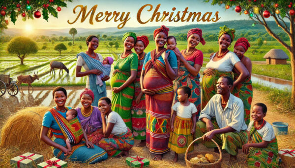 Malawi Women’s group supported by AI (A6 with envelope pack of 10 )
